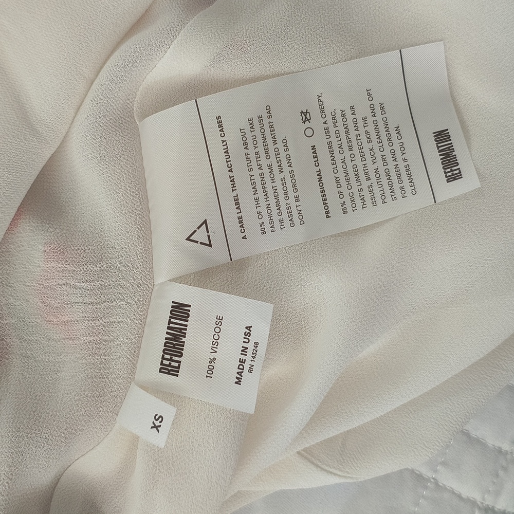 NWT Reformation Sylvie Dress XS - Picture 6 of 9